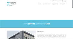 Desktop Screenshot of clinicdentairecil.com
